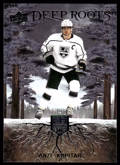 2023-24 Upper Deck Deep Roots #DR15 Anze Kopitar (15-QQ5-NHLKINGS)