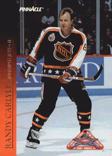 1993-94 Pinnacle All-Stars #27 Randy Carlyle (10-QQ10-NHLJETS)
