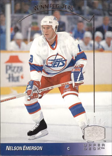 1993-94 Upper Deck SP Inserts #175 Nelson Emerson (10-QQ10-NHLJETS)