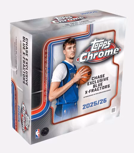 2025-26 Topps Chrome Basketball (Mega Box) < STREET DATE 18 DECEMBER >