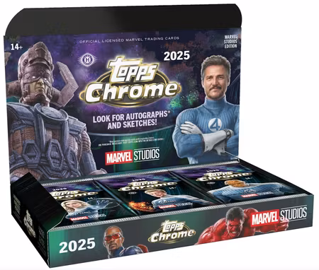2025 Topps Marvel Studios Chrome (Hobby Box)