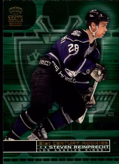 2000-01 Crown Royale 21st Century Rookies #11 Steven Reinprecht (10-QQ7-NHLKINGS)