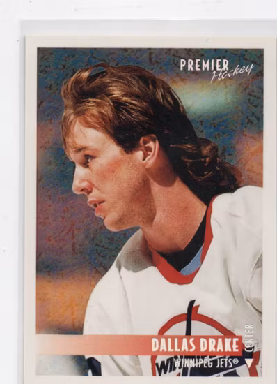 1994-95 Topps Premier Special Effects #64 Dallas Drake (10-QQ6-NHLJETS)