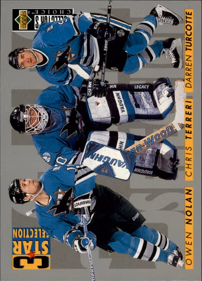1996-97 Collector's Choice #330 Nolan Turcotte Terreri (5-RR4-NHLSHARKS)