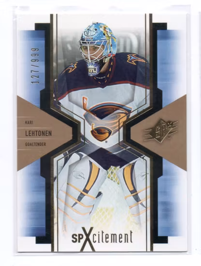 2006-07 SPx SPxcitement #X4 Kari Lehtonen (15-RR4-NHLTHRASHERS)