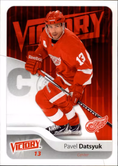 2011-12 Upper Deck Victory #67 Pavel Datsyuk (10-RR4-NHLREDWINGS)