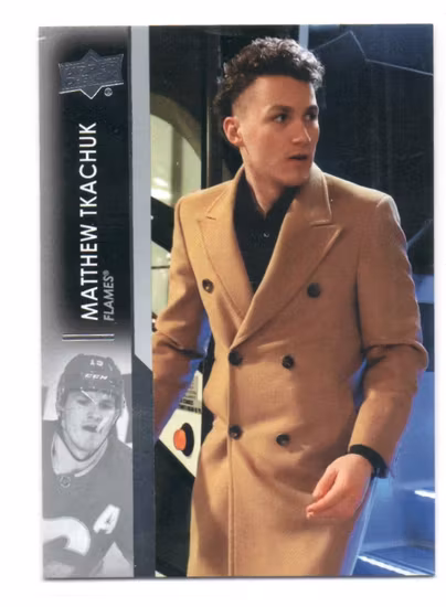 2021-22 Upper Deck Photo Variations #31 Matthew Tkachuk (100-RR4-NHLFLAMES)