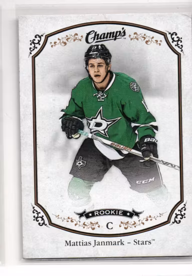 2015-16 Upper Deck Champ's #162 Mattias Janmark RC (15-RR5-NHLSTARS)
