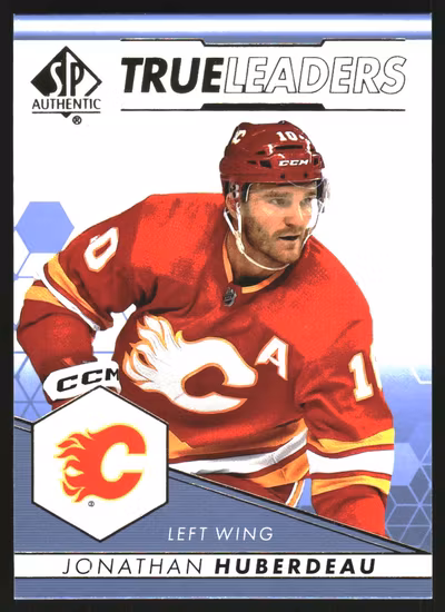 2022-23 SP Authentic True Leaders Blue #TL17 Jonathan Huberdeau (15-RR5-NHLFLAMES)