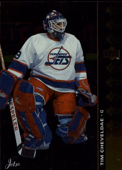 1994-95 Upper Deck SP Inserts #SP178 Tim Cheveldae (12-QQ8-NHLJETS)