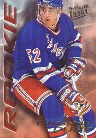 1996-97 Ultra Rookies #5 Christian Dube (10-QQ8-NHLRANGERS)