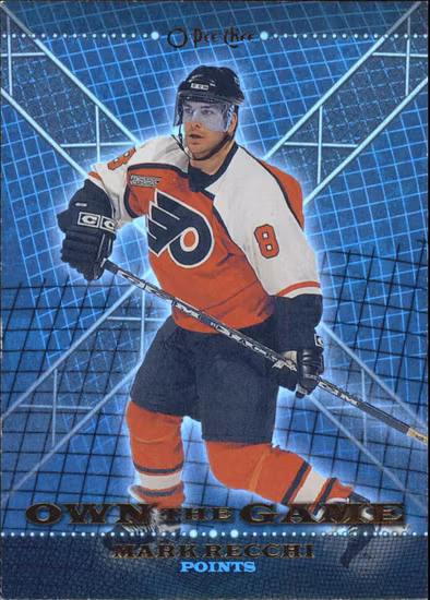 2000-01 Topps Own the Game #OTG3 Mark Recchi (15-QQ8-NHLFLYERS)