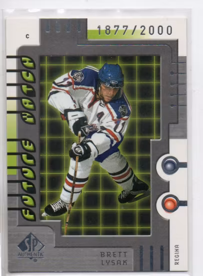 1999-00 SP Authentic #132 Brett Lysak RC (15-QQ14-NHLOTHERS)