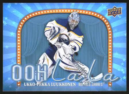 2024-25 Upper Deck Ooh La La #OLL28 Ukko-Pekka Luukkonen (10-QQ14-NHLSABRES)