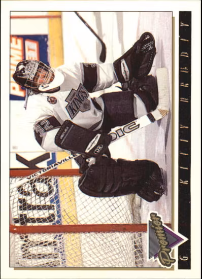 1993-94 OPC Premier Gold #471 Kelly Hrudey (15-RR8-NHLKINGS)