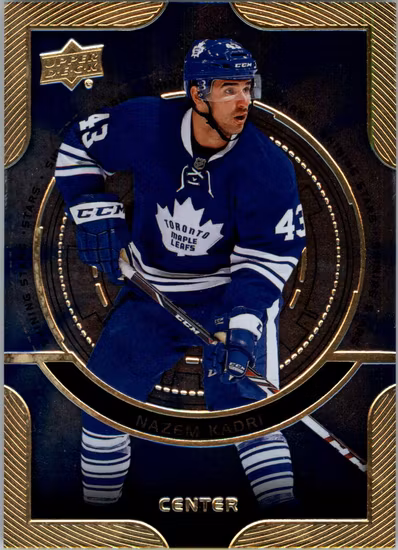 2013-14 Upper Deck Shining Stars Centers #C10 Nazem Kadri (20-RR8-NHLMAPLELEAFS)