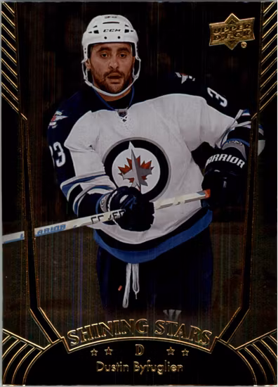 2016-17 Upper Deck Shining Stars #SS4 Dustin Byfuglien (15-RR8-NHLJETS)