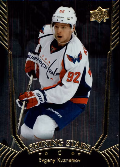 2016-17 Upper Deck Shining Stars #SS23 Evgeny Kuznetsov (12-RR8-NHLCAPITALS)