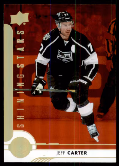 2017-18 Upper Deck Shining Stars Centers Red #SSC4 Jeff Carter (20-RR8-NHLKINGS)