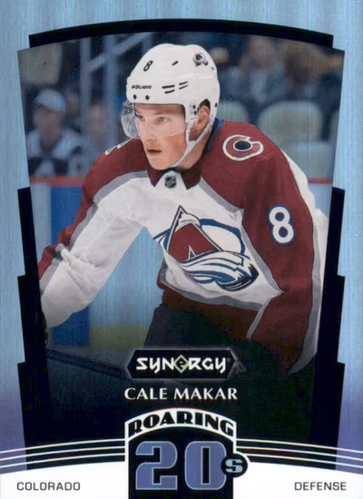 2020-21 Synergy Roaring 20s #R10 Cale Makar (20-RR8-NHLAVALANCHE)