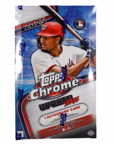 2025 Topps Chrome Update Series Baseball (Hobby Box)