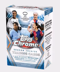 2024-25 Topps Chrome UEFA Women's Champions League (Value Box)
