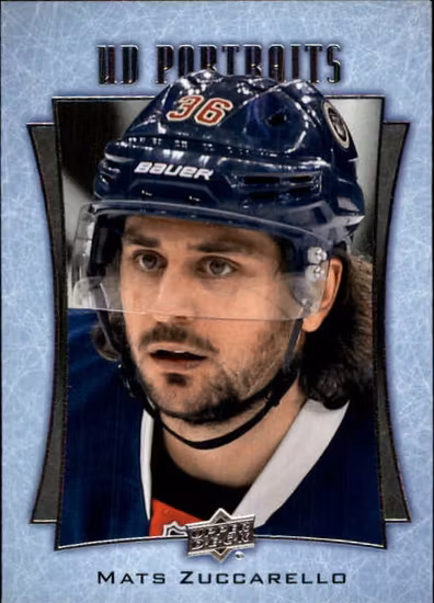 2016-17 Upper Deck UD Portraits #P2 Mats Zuccarello (15-QQ9-NHLRANGERS)