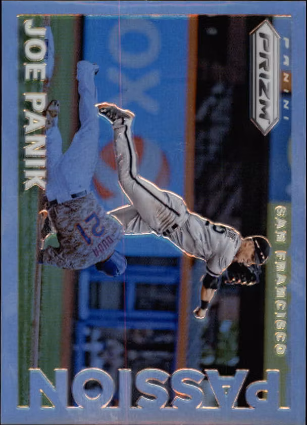 2015 Panini Prizm Passion Prizms #3 Joe Panik (20-QQ14-MLBGIANTS)