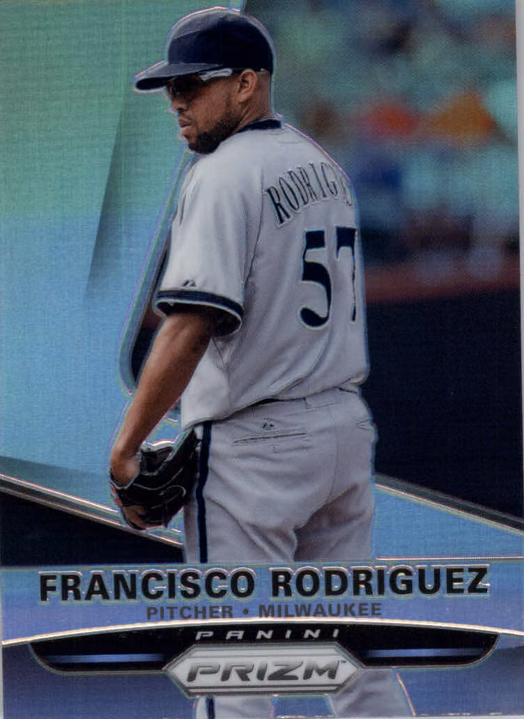 2015 Panini Prizm Prizms #67 Francisco Rodriguez (12-QQ14-MLBBREWERS)