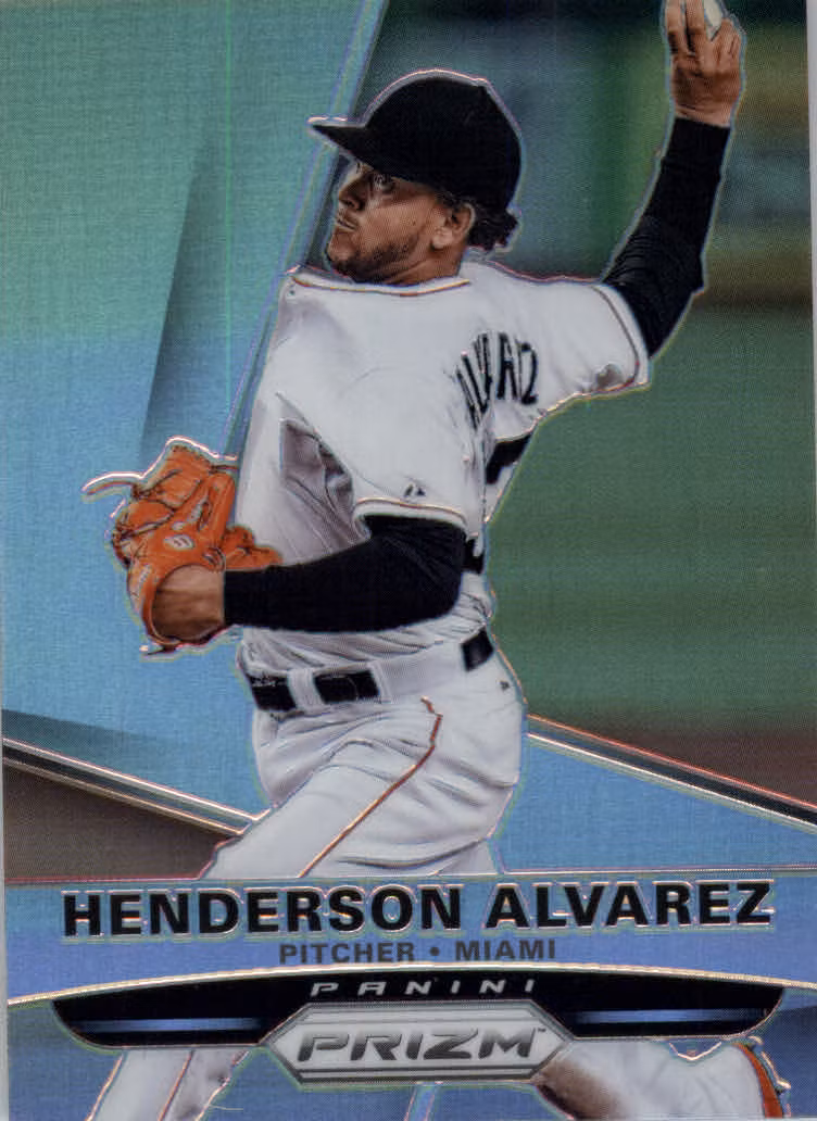 2015 Panini Prizm Prizms #74 Henderson Alvarez (10-QQ14-MLBMARLINS)