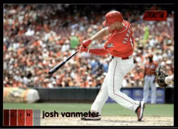 2020 Stadium Club Red Foil #49 Josh VanMeter (10-QQ14-MLBREDS)