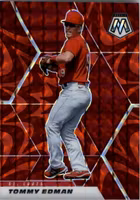 2021 Panini Mosaic Mosaic Reactive Red #150 Tommy Edman (15-QQ14-MLBCARDINALS)