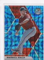 2021 Panini Mosaic Mosaic Reactive Blue #24 Merrill Kelly (15-QQ11-MLBDIAMONDBACKS)