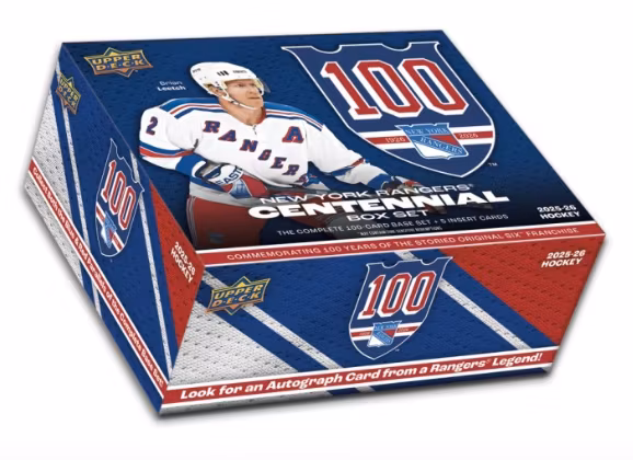 2025-26 Upper Deck New York Rangers Centennial (Box Set)