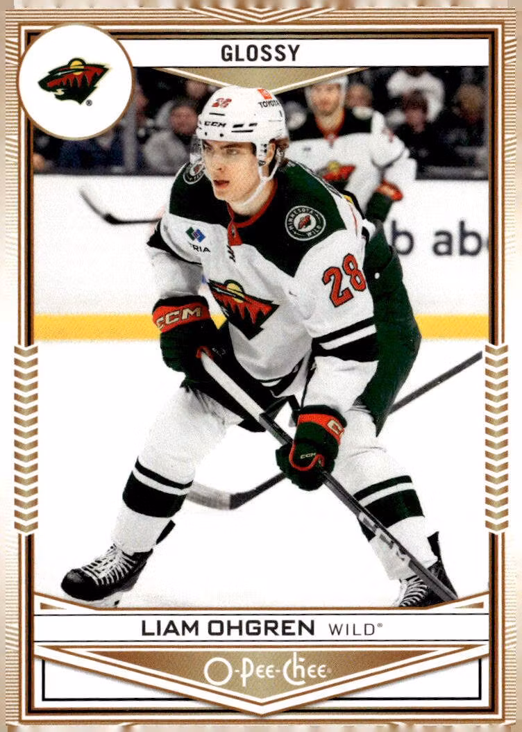 2024-25 Upper Deck O-Pee-Chee Glossy #OPC47 Liam Ohgren (25-QQ1-NHLWILD)