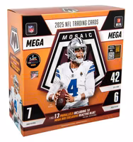 2025 Panini Mosaic Football (Mega Box - Reactive Blue)