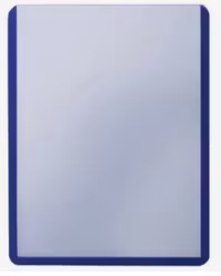 Ultra Pro Toploaders 35pt Colored Border - Blue (25ct)
