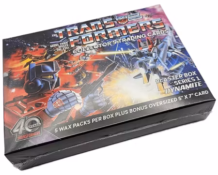 2024 Dynamite Entertainment Transformers 40th Anniversary Trading Cards (Blaster Box)