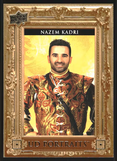 2023-24 Upper Deck UD Portraits #P53 Nazem Kadri (UU1-NHLFLAMES)