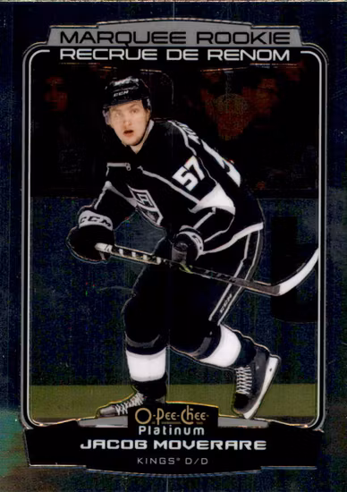 2022-23 O-Pee-Chee Platinum #260 Jacob Moverare RC (UU2-NHLKINGS)