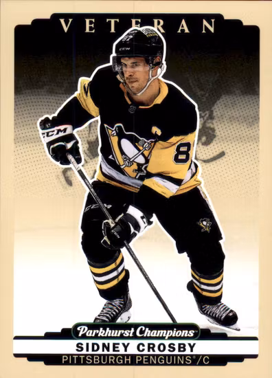 2022-23 Parkhurst Champions #212 Sidney Crosby (UU3-NHLPENGUINS)
