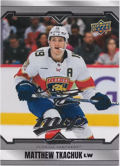 2024-25 Upper Deck MVP Silver Script #108 Matthew Tkachuk  (UU3-NHLPANTHERS)