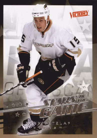 2008-09 Upper Deck Victory Stars of the Game #SG-38 Ryan Getzlaf (UU3-NHLDUCKS)
