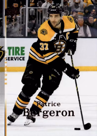 2022-23 Extended Series 2007-08 Upper Deck Retro #T-7 Patrice Bergeron (UU3-NHLBRUINS)