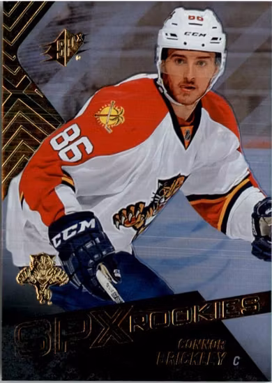 2015-16 SPx #105 Connor Brickley RC (UU4-NHLPANTHERS)