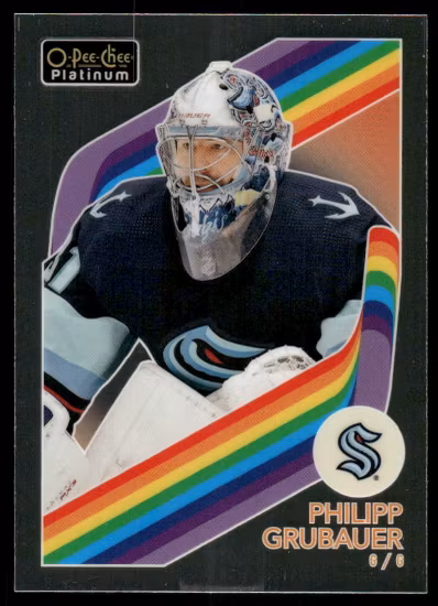 2023-24 O-Pee-Chee Platinum Retro #R62 Philipp Grubauer (UU4-NHLHURRICANES)