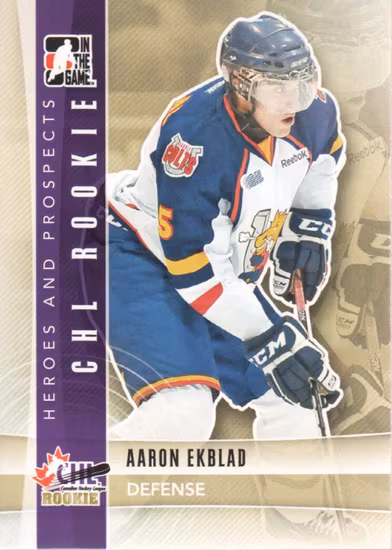 2011-12 ITG Heroes and Prospects #90 Aaron Ekblad CR (UU4-NHLOTHERS)