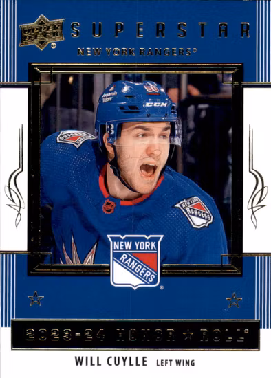 2023-24 Upper Deck Honor Roll #HR39 Will Cuylle (UU6-NHLRANGERS)