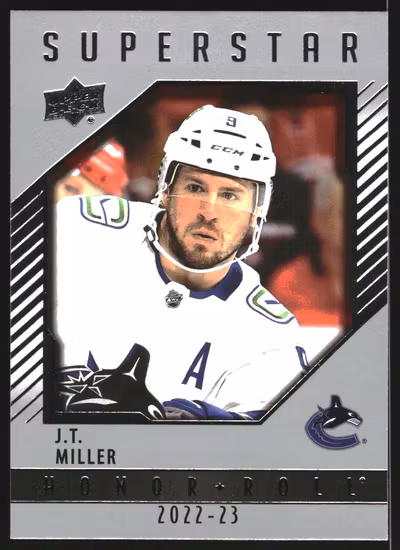 2022-23 Upper Deck Honor Roll #HR31 J.T. Miller (UU6-NHLCANUCKS)
