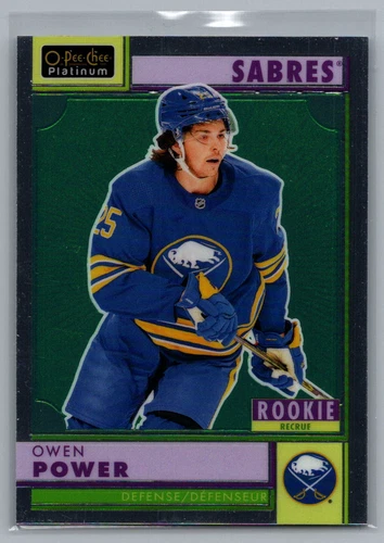 2022-23 O-Pee-Chee Platinum Retro #R66 Owen Power (UU7-NHLSABRES)